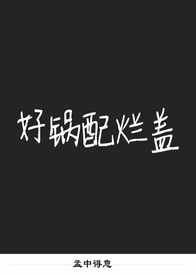 《好鍋配爛蓋》